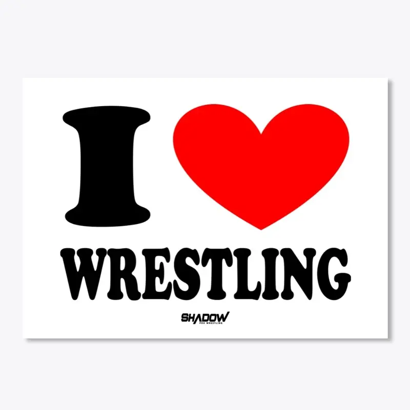 "I Love Wrestling" Logo