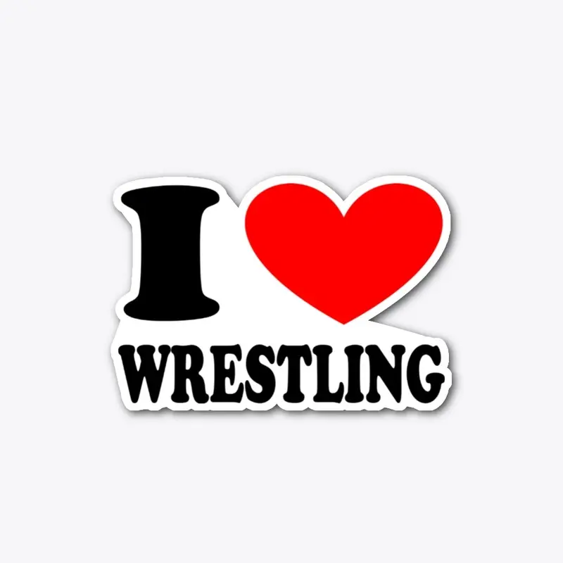 "I Love Wrestling" Logo